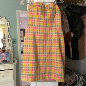 Lilly Pulitzer Strapless Dress